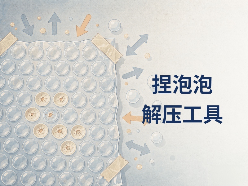 捏泡泡-怀旧解压工具
